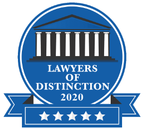 "Lawyers of Distinction 2020 | 5 Stars"